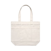 POCKET TOTE BAG BLACK ONE SIZE